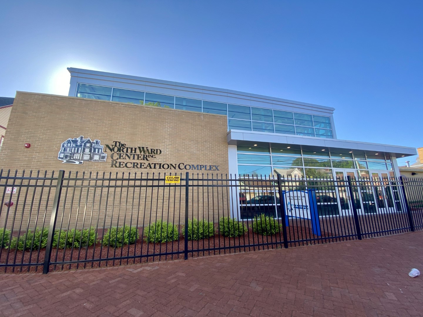 Exterior view of The North Ward Center Recreation Complex