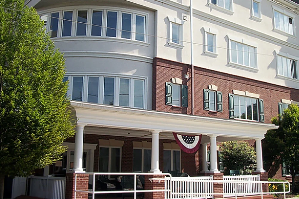 Exterior view of the Polk Personal Care Center