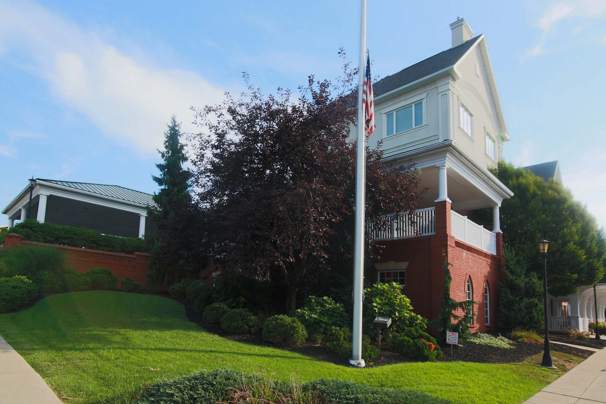 Exterior view of the Polk Personal Care Center