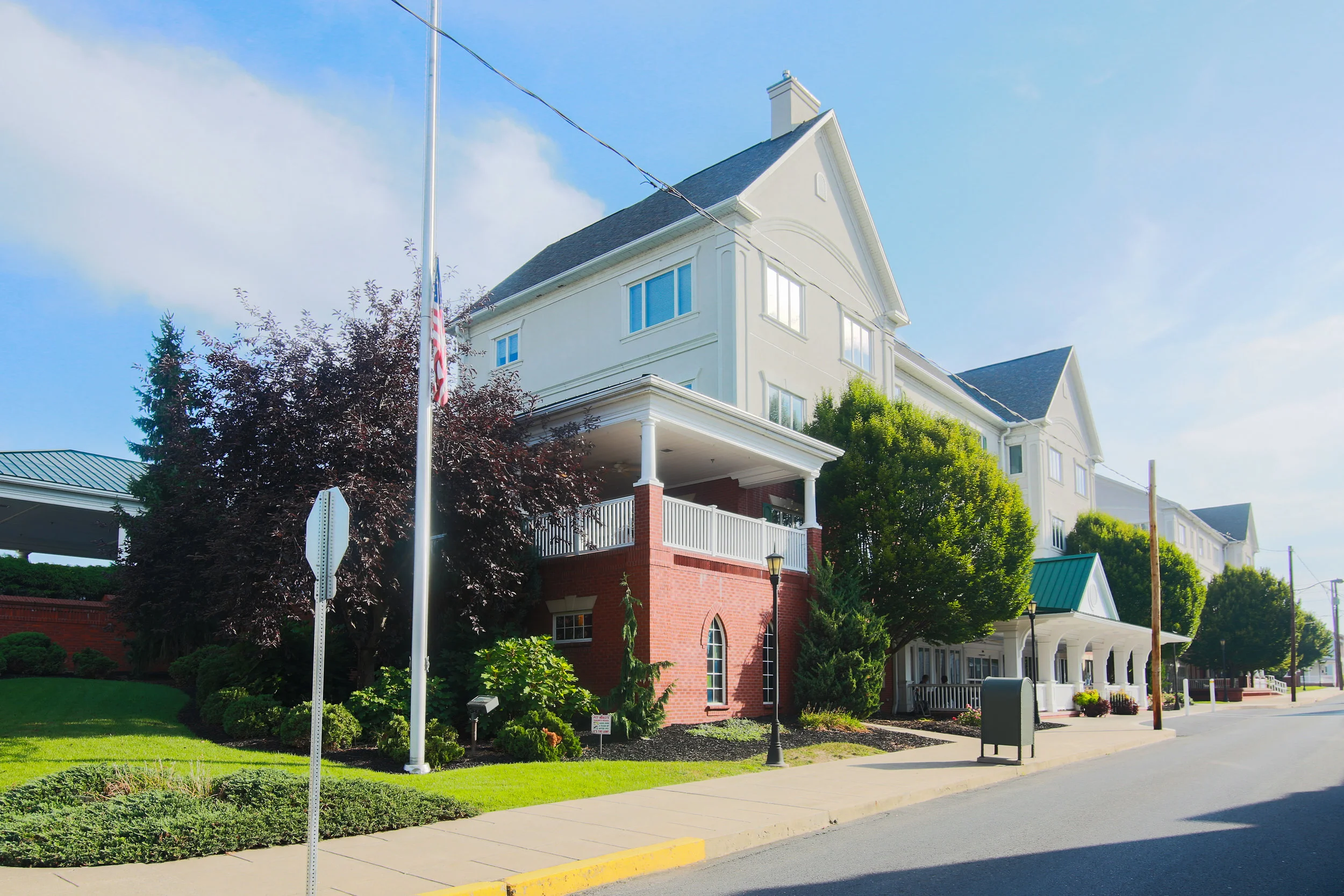 Exterior view of Polk Personal Care Center