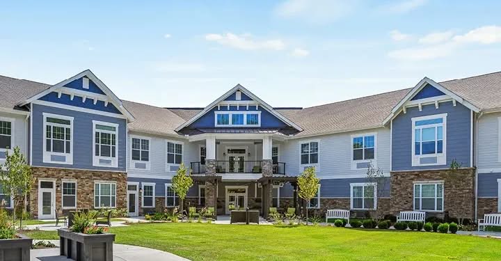 Exterior view of the assisted living facility