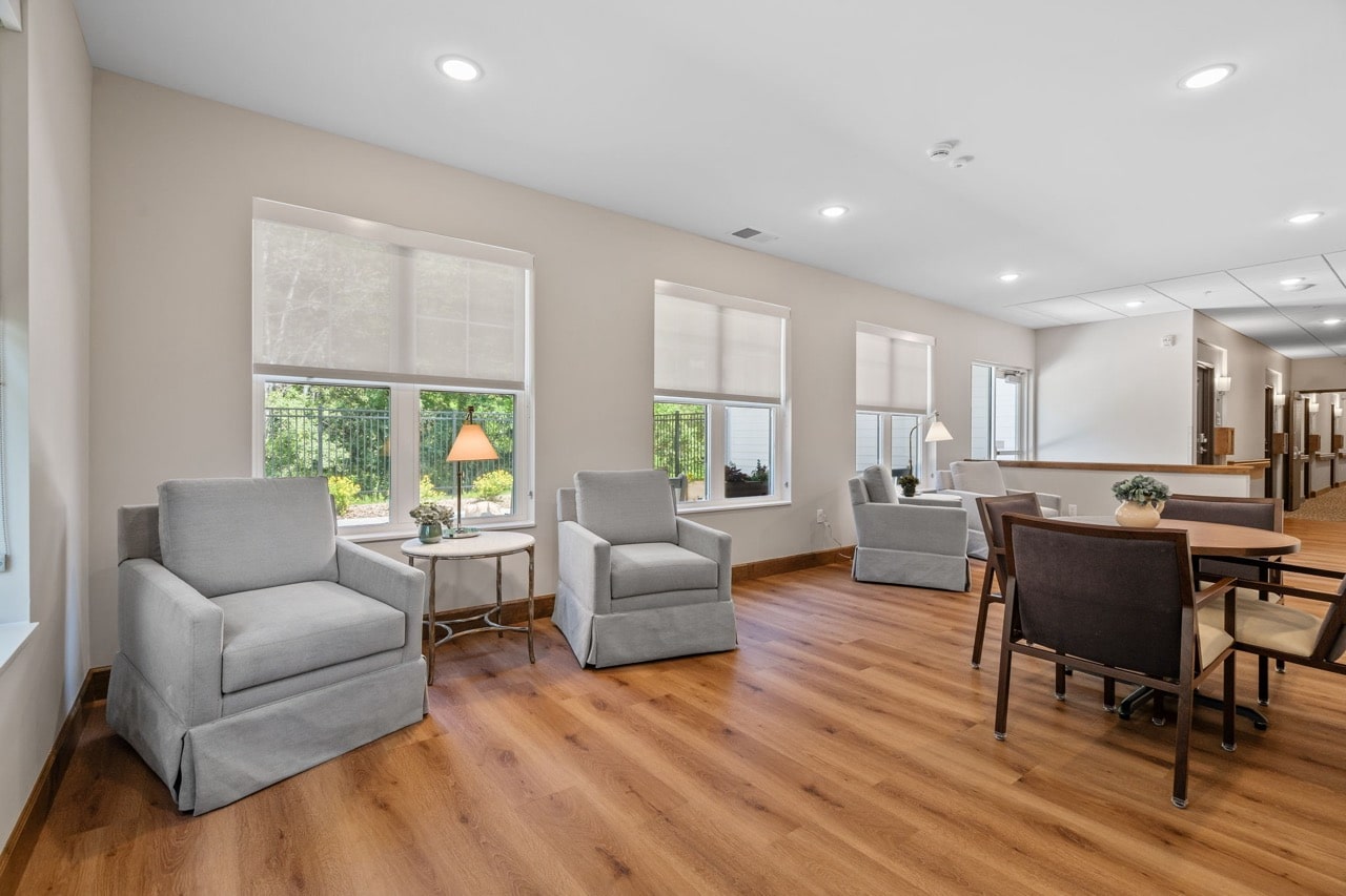 Welcoming lounge area with comfortable seating