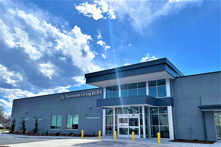 Exterior view of Ascension Living Hope building.