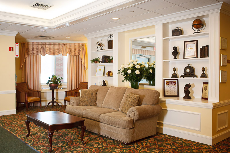 Cozy common area with comfortable seating and decor