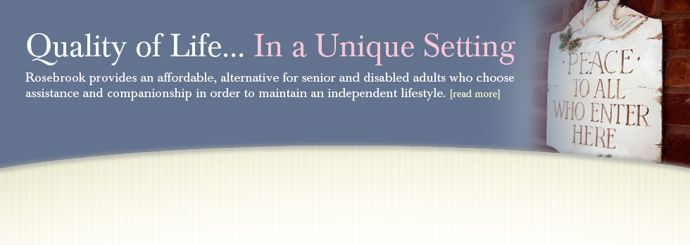 Adult Living at Rosebrook