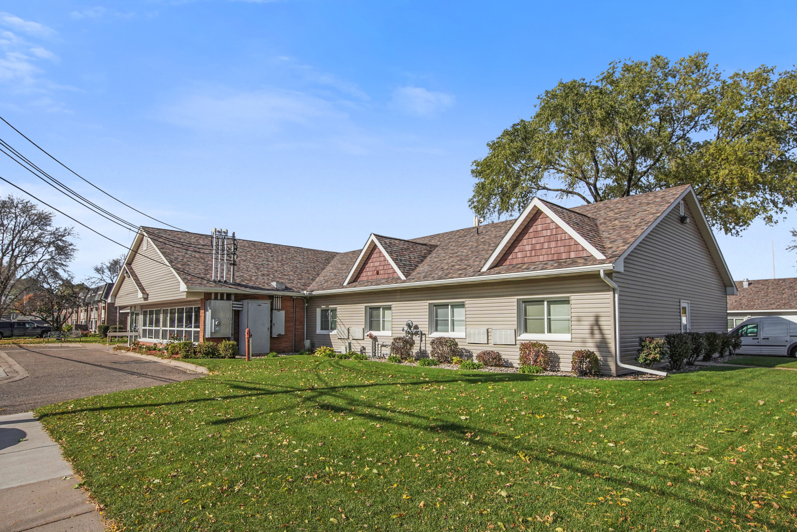 Exterior view of Osseo Gardens Assisted Living facility