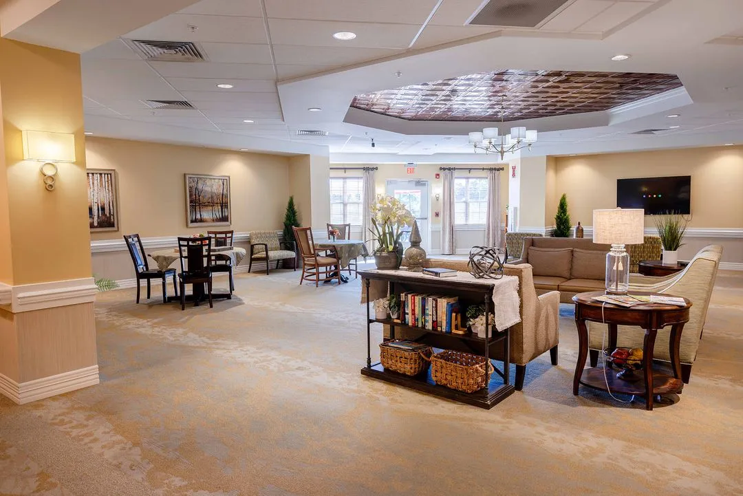 Interior common area with seating and decor