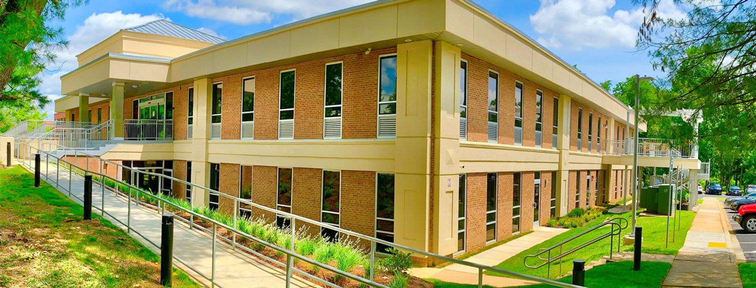 Exterior view of Jarher Senior Center building